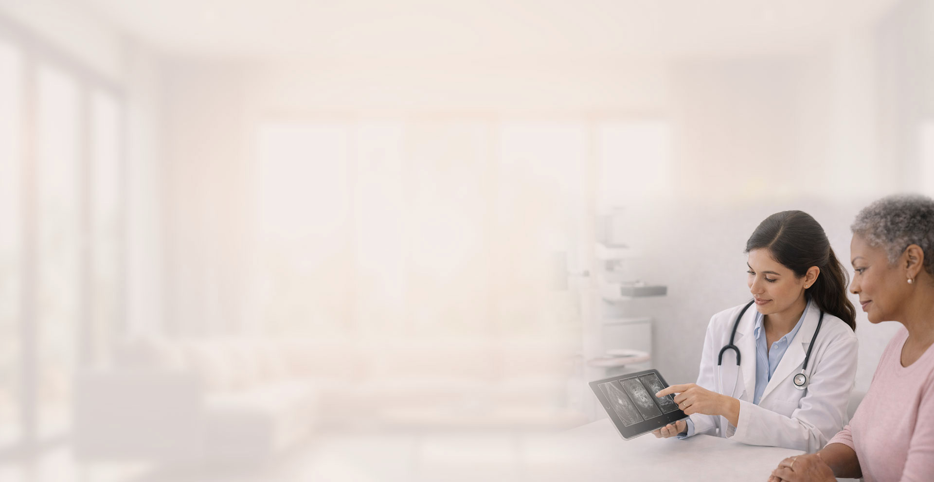 Advanced breast screening with transparent pricing